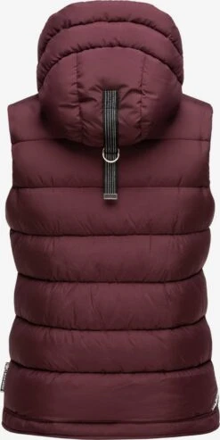 Marikoo Bodywarmers Bodywarmer Taisaa Dames Bordeaux -Marikoo Winkel bc988bf13b5410008f032cc5958e905e