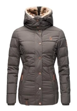 Marikoo Nekoo - Winterjas - Dark Grey -Marikoo Winkel bd573f04e2314f7e9885da84a0fa5849