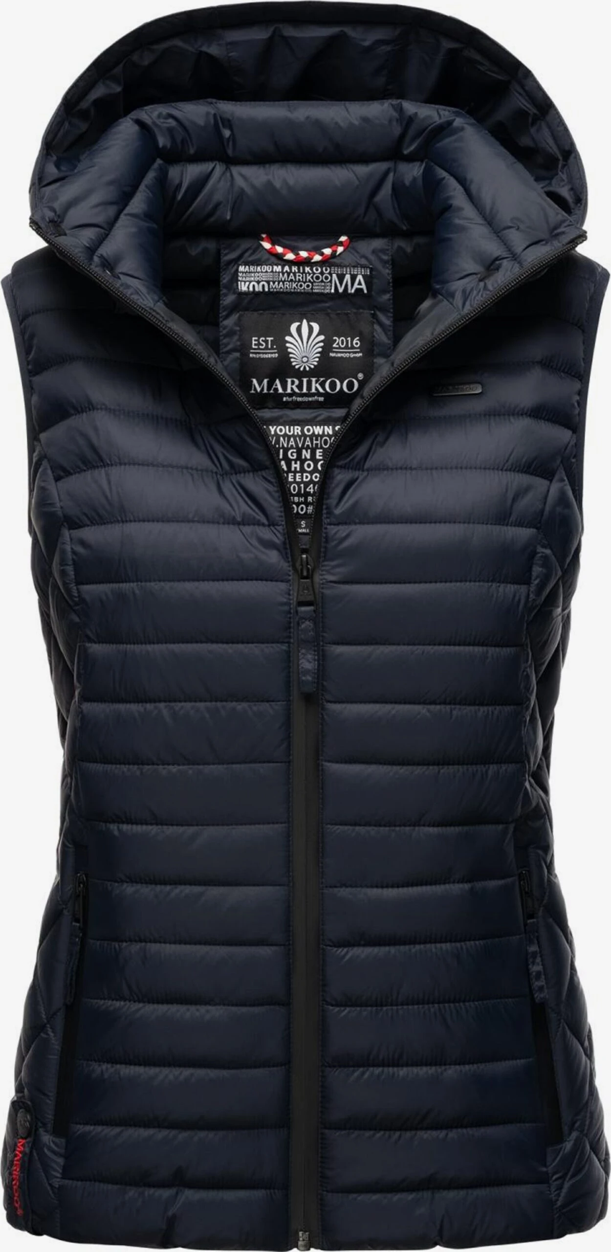 Marikoo Bodywarmers Bodywarmer Hasenpfote Dames Nachtblauw 3 Marikoo Bodywarmers Bodywarmer Hasenpfote Dames Nachtblauw