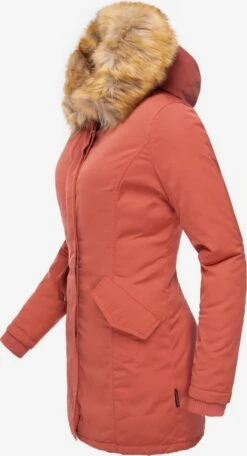 Marikoo Parkas Winterparka Karmaa Dames Zalm Roze -Marikoo Winkel c220a75a23470fe12cb4d533fc7f262a