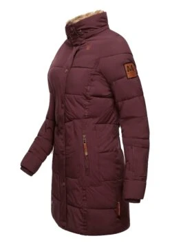 Marikoo Lieblings - Winterjas - Dark Red Melange -Marikoo Winkel c2289b7063914d0f9abc241c8de6837d