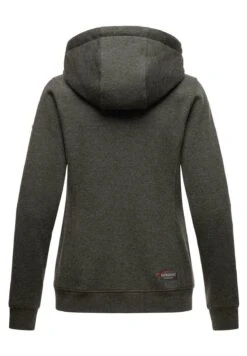 Marikoo Setsunaa - Sweater Met Rits - Darkgreymelange -Marikoo Winkel c3392da4a59e4445ad1d5b5d602bcf1e