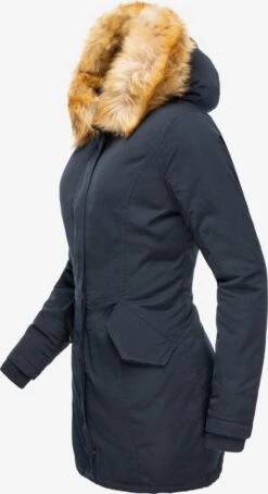 Marikoo Parkas Winterparka Karmaa Dames Navy -Marikoo Winkel c3ebe1bd0fe56dfcc2a5c69726c2f896