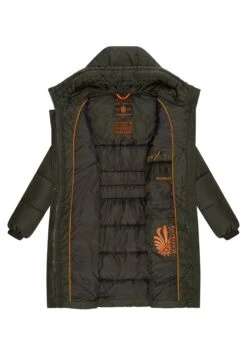Marikoo Yuikoo - Winterjas - Dark Olive -Marikoo Winkel c77a0f57b1754565a5bcc1534f002d38