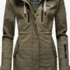 Marikoo Regenmantels Functionele Mantel Zimtzicke Dames Kaki -Marikoo Winkel c7d59231f7d15e9b064865def46eb9cd