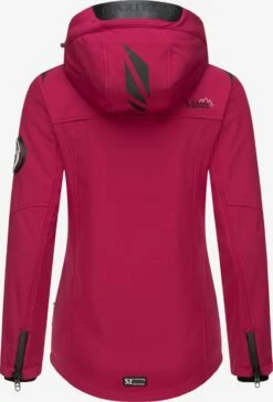 Marikoo Winterjassen Winterjas Dames Rood -Marikoo Winkel c83c30c6401fea1cec17dfbea8d31aa6