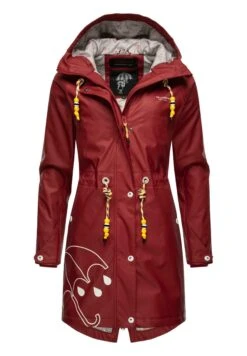 Marikoo Dancing Umbrella - Regenjas - Blood Red -Marikoo Winkel c8983b68da3b4f61a2acce05f0a7f509