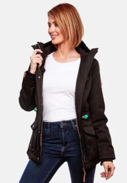 Marikoo Tussenjassen Tussenjas Babetaa Dames Zwart -Marikoo Winkel c8d918647f2098f52ada6dca4d3ce3a0