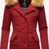 Marikoo Parkas Winterparka Karmaa Dames Rood / Bloedrood -Marikoo Winkel c92d4e3e06ef7df6760151cb1312d4e5