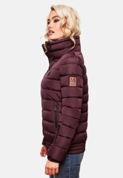 Marikoo Winterjassen Winterjas Poison Dames Bordeaux -Marikoo Winkel c9e414873a0c469f7c8d0f1f91a287a6