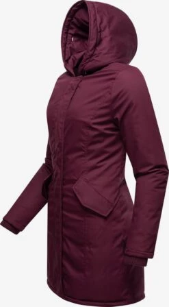 Marikoo Parkas Winterparka Karmaa Dames Bordeaux -Marikoo Winkel caec96a435aa68bbe4f1d92a6a6e983d