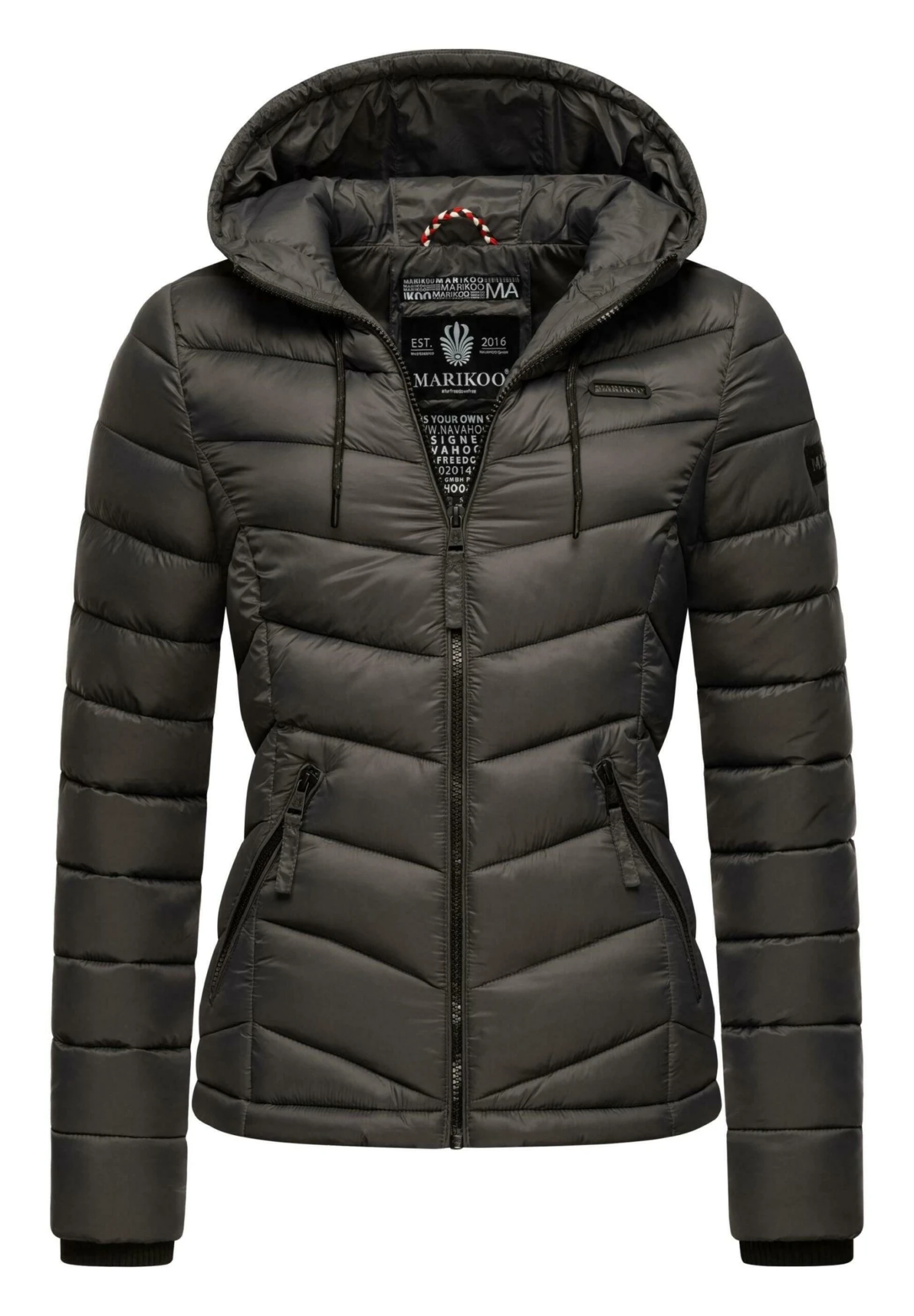 Marikoo Kuala - Jas - Anthracite 7 Marikoo Kuala - Jas - Anthracite - Afbeelding 5