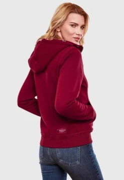 Marikoo Sweatvesten Sweatvest Setsunaa Dames Bordeaux -Marikoo Winkel cbb13e254cfc03c19a9c23eda494e60e