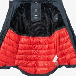 Marikoo Wintermantels Wintermantel Moonshine Dames Blauw -Marikoo Winkel cd55ba7edaee7fca0788940eb53f9b7f