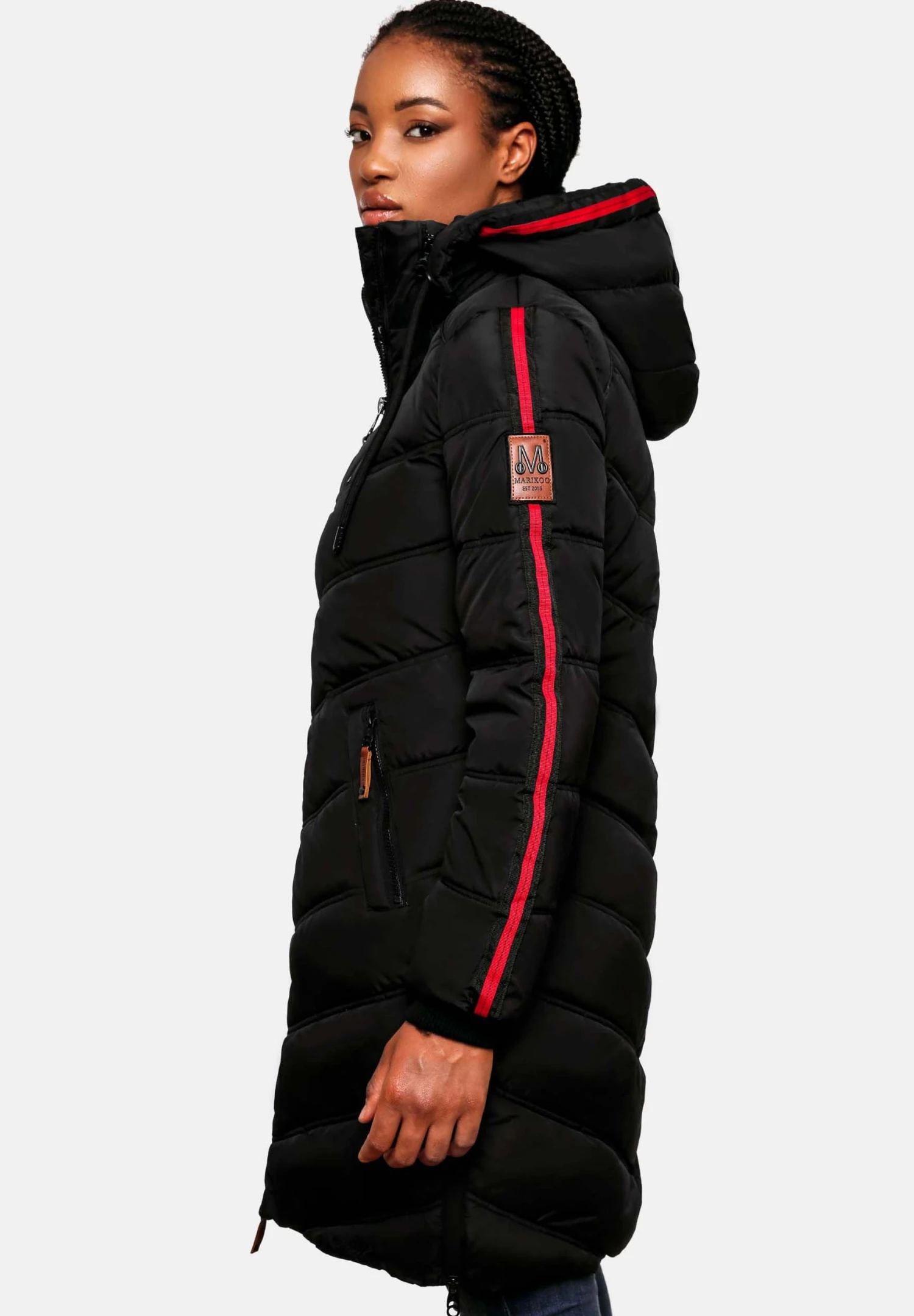 Marikoo Armasa - Winterjas - Schwarz 6 Marikoo Armasa - Winterjas - Schwarz - Afbeelding 4