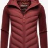Marikoo Tussenjassen Tussenjas Dames Rood / Bordeaux -Marikoo Winkel cf397da311b570d73059f88b1580f93a