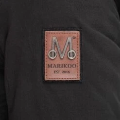 Marikoo Winterjassen Winterjas Bikoo Dames Zwart -Marikoo Winkel d0a09975a356a9e724e6986158e1cd23