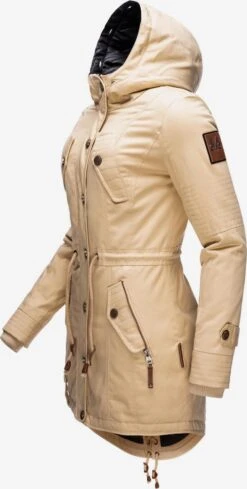 Marikoo Parkas Winterparka La Viva Dames Beige -Marikoo Winkel d5177229f5ea954482f42a3ce89aa929