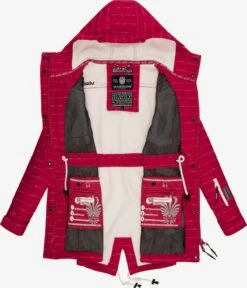 Marikoo Regenmantels Functionele Mantel Zimtzicke Dames Rosa / Framboos -Marikoo Winkel d62dce22378fdb6c9cbaebb9cdef426f