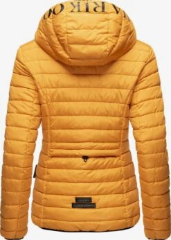 Marikoo Winterjassen Winterjas Jaylaa Dames Goudgeel -Marikoo Winkel d648fe70a018550ea7d54c160c5142a4