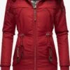 Marikoo Parkas Winterparka Kamii Dames Rood -Marikoo Winkel d790c00d3066d1ab0d1c9ee1957485ec