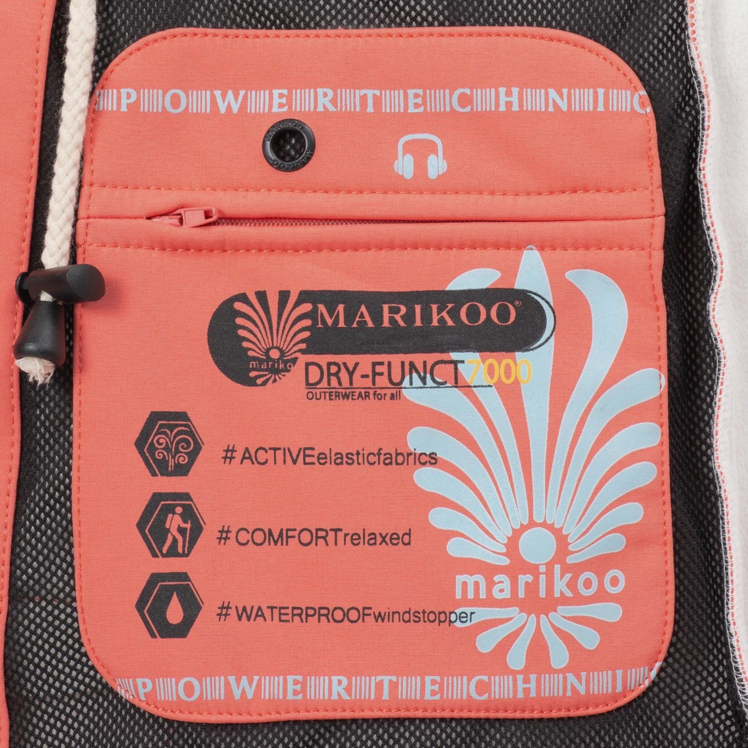 Marikoo Regenmantels Functionele Mantel Zimtzicke Dames Koraal 11 Marikoo Regenmantels Functionele Mantel Zimtzicke Dames Koraal - Afbeelding 9