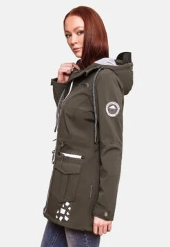 Marikoo Ulissaa - Regenjas - Dark Grey -Marikoo Winkel d7d0823883dd4e489adf805ee133e672