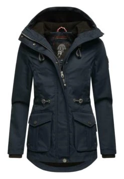 Marikoo Babetaa- Parka - Dark Blue -Marikoo Winkel da7f0785032a4663aba04a1d5d634dab