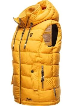 Marikoo Taisaa - Bodywarmer - Yellow -Marikoo Winkel def7a407cd9f4bc7a6cc465ce7bb6cc4