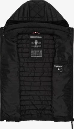 Marikoo Bodywarmers Bodywarmer Hasenpfote Dames Zwart -Marikoo Winkel df23e125de76ea0f977a31fe64c6bde1