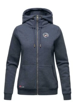 Marikoo Setsunaa - Sweater Met Rits - Dustybluemelange -Marikoo Winkel dfdc36d72d3b4bce9f4f8ac7bcd98a66