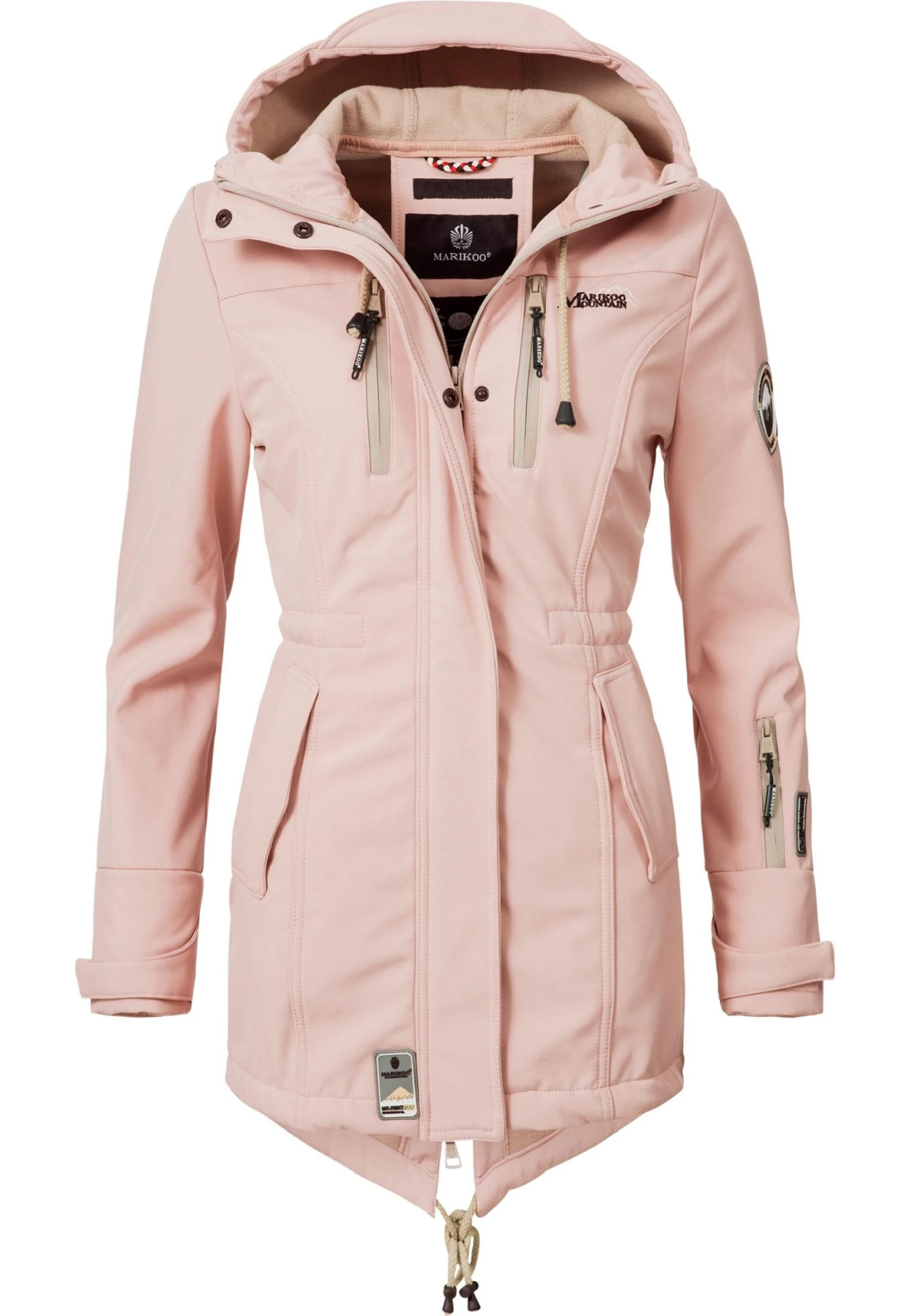 Marikoo Zimtzicke - Parka - Pink 7 Marikoo Zimtzicke - Parka - Pink - Afbeelding 5