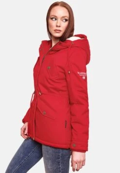Marikoo Manolya - Winterjas - Red -Marikoo Winkel e6e832021e224bc0ae68bace8692d3a3