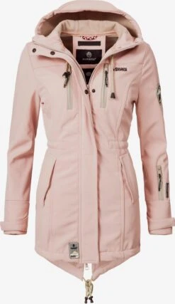 Marikoo Regenmantels Functionele Mantel Zimtzicke Dames Oudroze