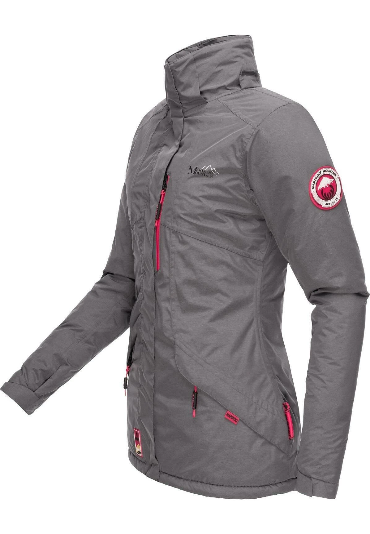 Marikoo Winterjas - Grey 5 Marikoo Winterjas - Grey - Afbeelding 3