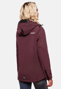 Marikoo Winterjassen Winterjas Dames Bordeaux -Marikoo Winkel e9555a41231ab337ed82f4b8bda021de