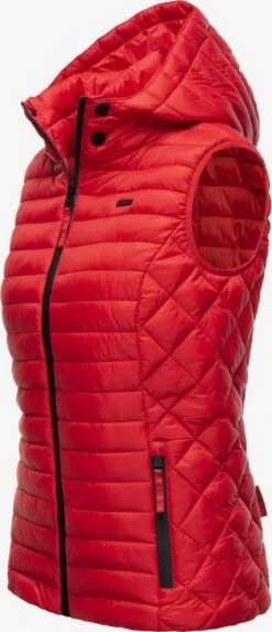 Marikoo Bodywarmers Bodywarmer Hasenpfote Dames Rood -Marikoo Winkel eb9bf29645dbd4f432879965d91e6670