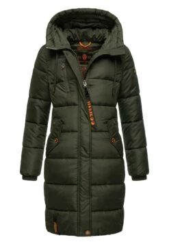 Marikoo Yuikoo - Winterjas - Dark Olive -Marikoo Winkel ec7577ad392e4ff4af9d82d5ea4ef87f