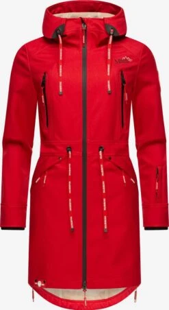 Marikoo Parkas Tussenparka Dames Vuurrood