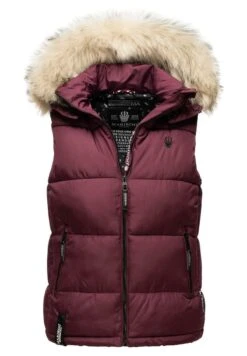 Marikoo Bodywarmer - Wine -Marikoo Winkel eca42c5c5d904ea0acfe30f8e1be9dee