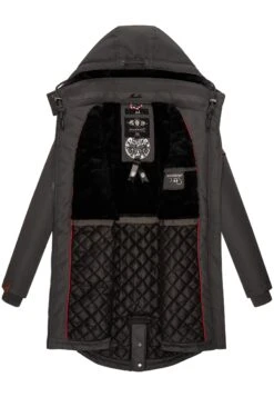 Marikoo Kamii - Winterjas - Dark Grey -Marikoo Winkel ed63bbde9948499dad82ab5bf5fab69d