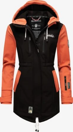 Marikoo Regenmantels Functionele Mantel Zimtzicke Dames Perzik