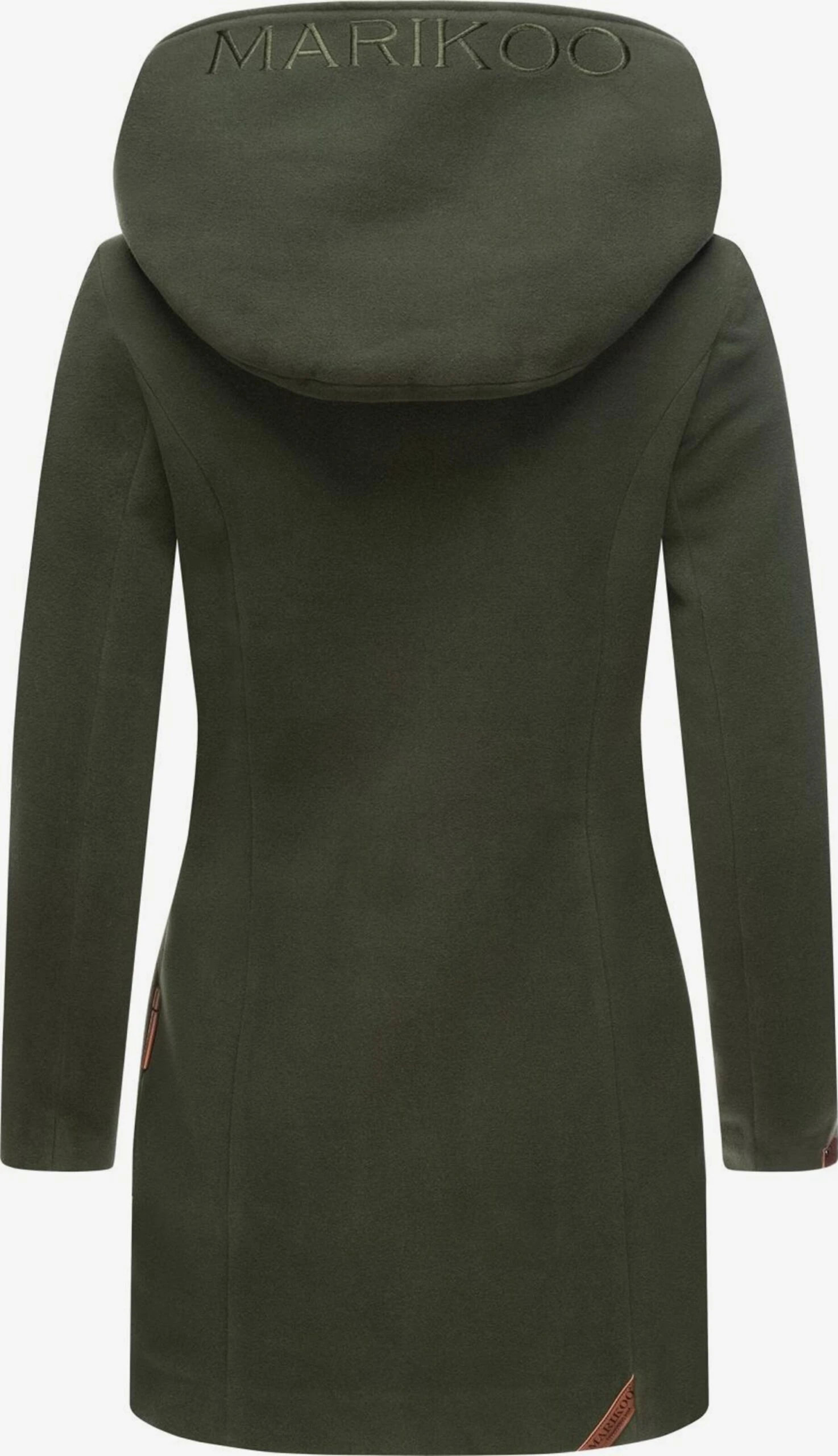 Marikoo Wintermantels Wintermantel Maikoo Dames Kaki 5 Marikoo Wintermantels Wintermantel Maikoo Dames Kaki - Afbeelding 3