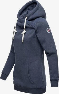 Marikoo Hoodies Sweatshirt Izuyaa Dames Marine -Marikoo Winkel eef12fb7257149657afef09a1afe08c8