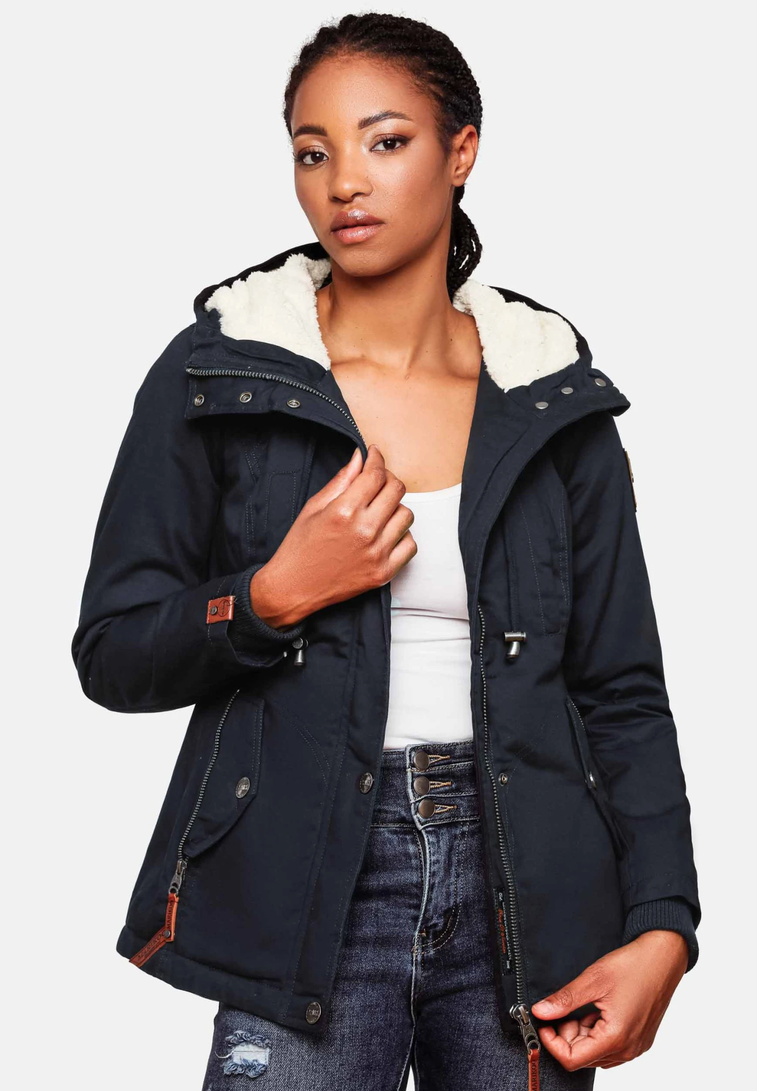 Marikoo Manolya - Winterjas - Blue 10 Marikoo Manolya - Winterjas - Blue - Afbeelding 8