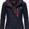 Marikoo Outdoor Jassen Functionele Jas Rabeaa Dames Navy