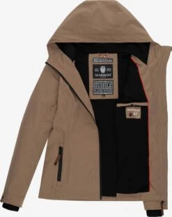 Marikoo Tussenjassen Tussenjas Brombeere Dames Sepia -Marikoo Winkel f1d61cb32fb37d6187d161b543f576f9