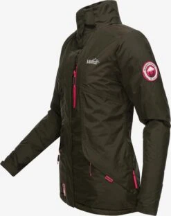 Marikoo Outdoor Jassen Functionele Jas Rabeaa Dames Olijfgroen -Marikoo Winkel f1d9694fb9213034ca3aaa89fcaf28dc