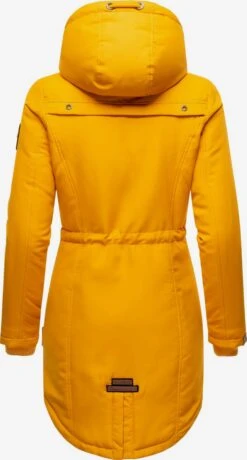 Marikoo Parkas Winterparka Kamii Dames Goudgeel -Marikoo Winkel f249e2167755a5de0110fbf0793d9ae3