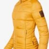 Marikoo Winterjassen Winterjas Sole Dames Geel -Marikoo Winkel f2bcbf4a4fb22fd971b2d2e09ce6a1d9